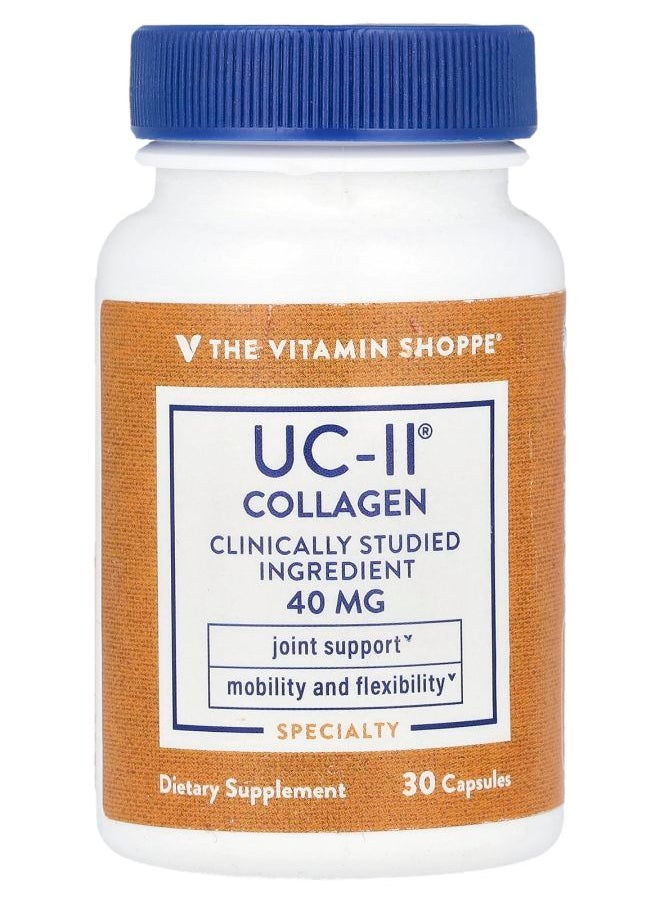 The Vitamin Shoppe UC-II® Collagen 40 mg 30 Capsules 