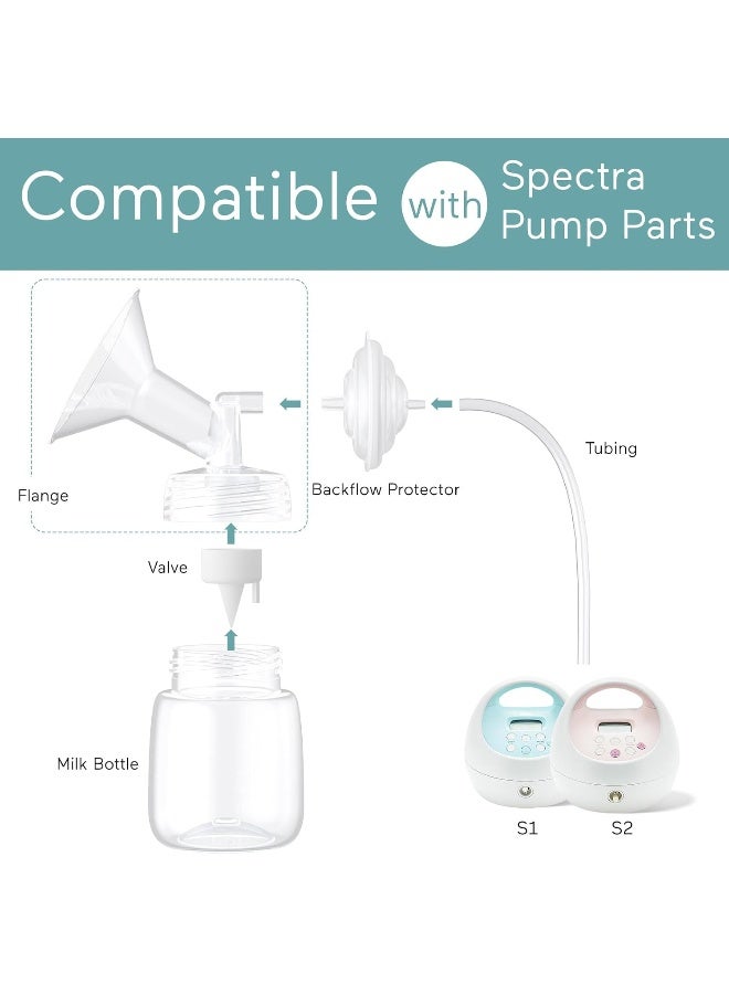 Paruu Pump Parts Compatible with Spectra S1/S2/9 Plus, Not Original Accessories, Replacements Include 24mm Flange, 2Pack - Image 3