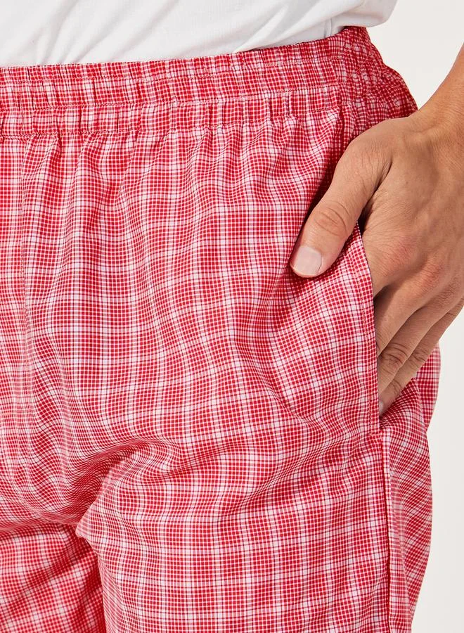 Styli Pack of 2 - Checked Assorted Woven Boxers
