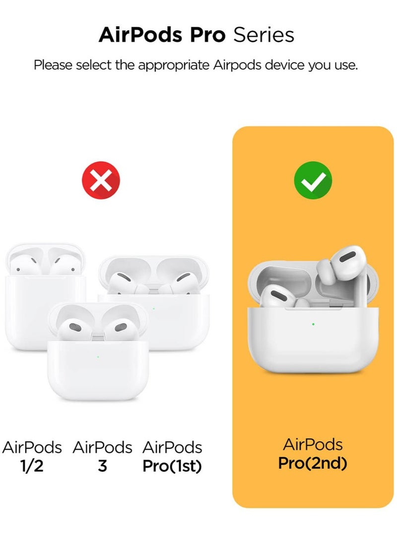 VRS Design - Modern for Airpods Pro 2nd Generation Case (2022) Airpods Pro 2 Case Cover with Leather Strap - Marine Green - Image 1