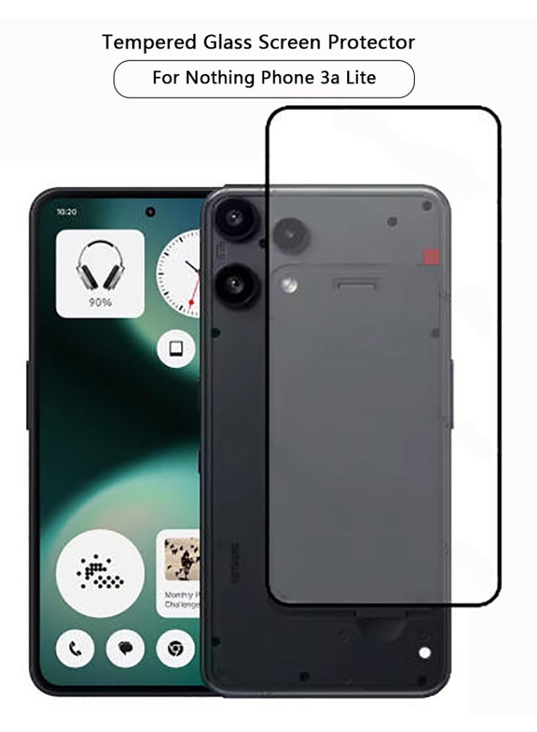 1 pcs For Nothing Phone 3a Lite screen protector, HD hardness scratch-proof bubble-free and easy to install tempered glass screen protector - Image 1