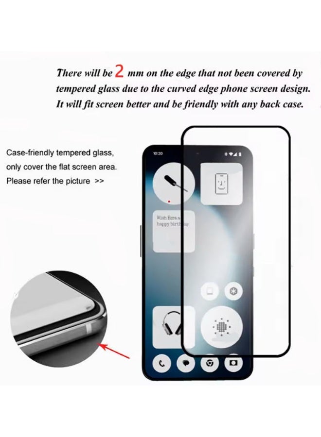 1 pcs For Nothing Phone 3a Lite screen protector, HD hardness scratch-proof bubble-free and easy to install tempered glass screen protector - Image 3