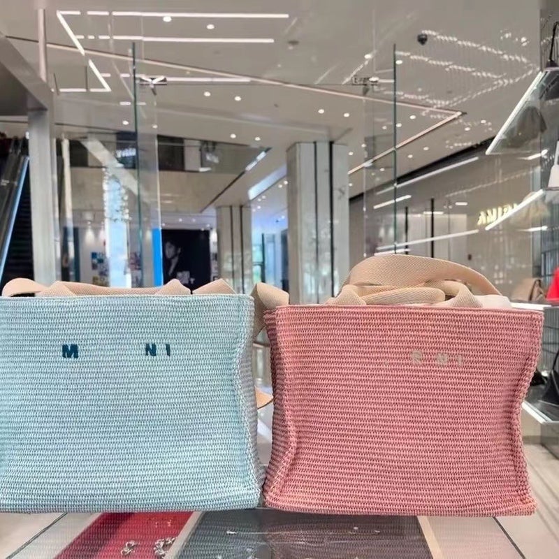 Straw Woven Bag For Women, Summer Embroidered Ins-Style Handbag, Shoulder Bag, Crossbody Tote Bag, Large Capacity, Suitable For Commuting - Image 5