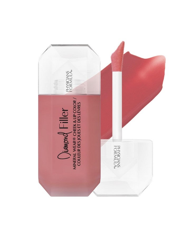 فيزيشنز فورميلا Mineral Wear®Diamondfiller Cheek & Lip Colour Serumtocream تركيبة أحمر الخدود السائل متعددة الاستخدامات تملأ وتنعم للحصول على خدود وشفاه أكثر امتلاءً ومظهر أحادي اللون وردي مشع - Image 1