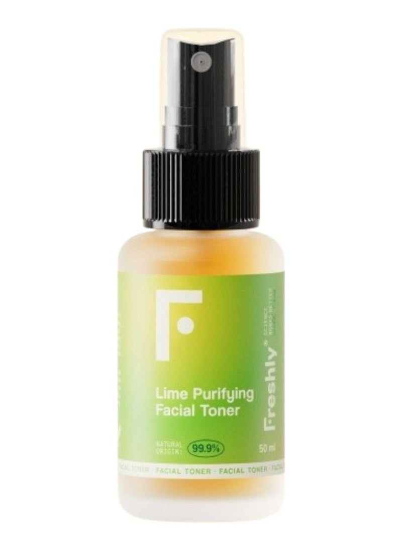 فريشلي تونر الوجه المنقي برائحة الليمون الطازج لموازنة درجة الحموضة وإغلاق المسام 50 مل - Image 1
