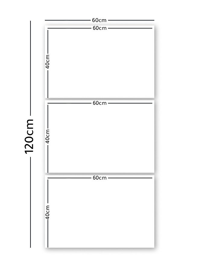 4gdran - Three wooden panels with a modern design - Image 1