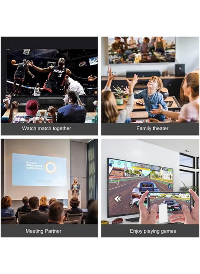 HDMI Adapter for iPhone to TV iPad to HDMI 1080P HD Digital AV Adapter(No Need Power) Video & Audio Sync Screen Connector Compatibility with iPhone 14/13/12/11/X/8/iPad/to HDTV Projector Monitor