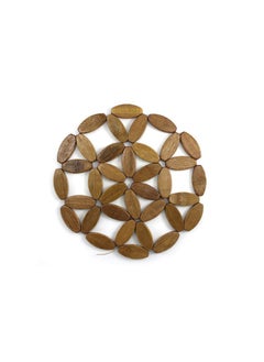 AL QADAH Bamboo Tableware Round  20cm  - Image 1