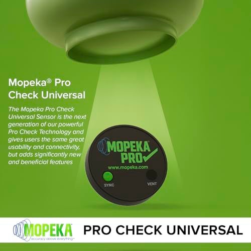 Mopeka Pro Check Universal Sensor - Bluetooth Ultrasonic Sensor for Aluminum, Plastic & Poly Tanks - Perfect for Propane Grills, Water Tanks & Campers - Water Level Sensor Up to 250 Gallon Tanks - Image 2
