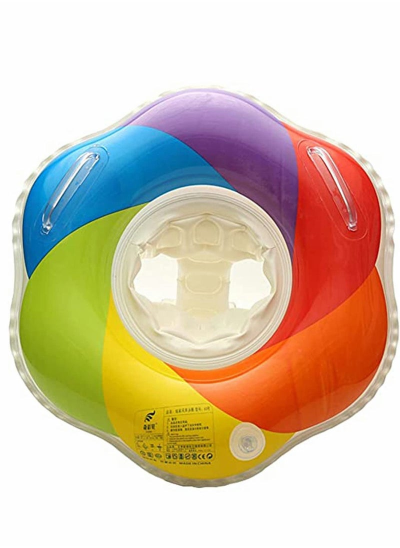 Y&D Swimming Ring Baby Float Seat Inflatable Pool Swim Infant Toddler with Handles  - Image 1