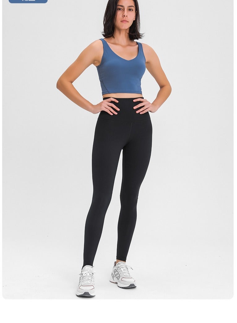 Women's Tank Top Padded Sports Bra Running Workout Yoga Crop Top - Image 2