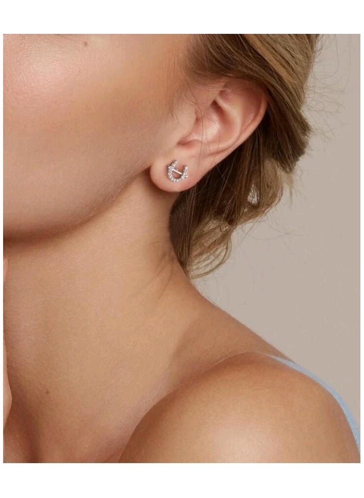 Jewelry For Life - Pure 925 Sterling Silver Small Earrings For Women - Image 1