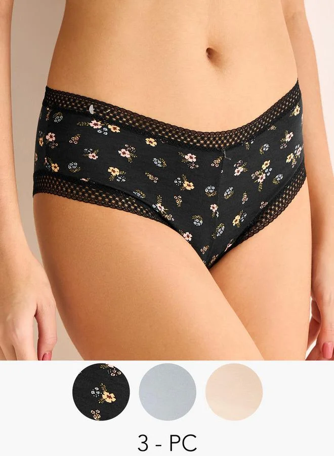 سبلاش فيڤ Set of 3 - Cheeksters with Lace Trim
