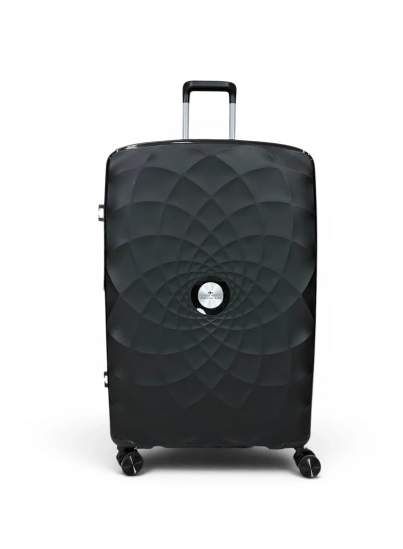 Sleek Black Luggage Set - Image 3