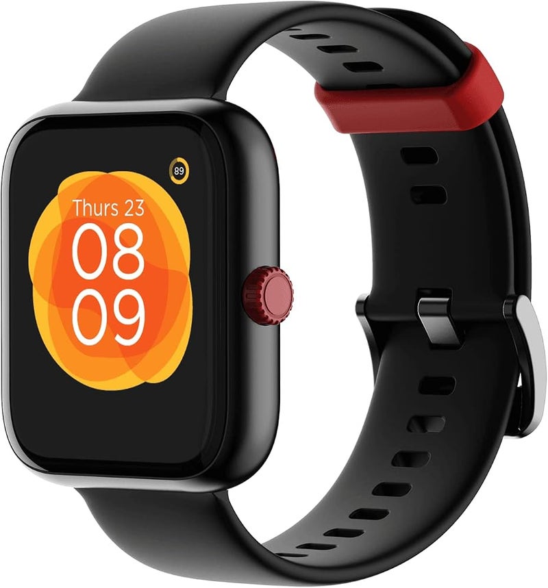 boAt Watch Mystiq with Stress Monitoring, HIIT, Breath Training Modes, & 17 Sports Modes with Automatic Sports Recognition(Metal Black) - Image 1