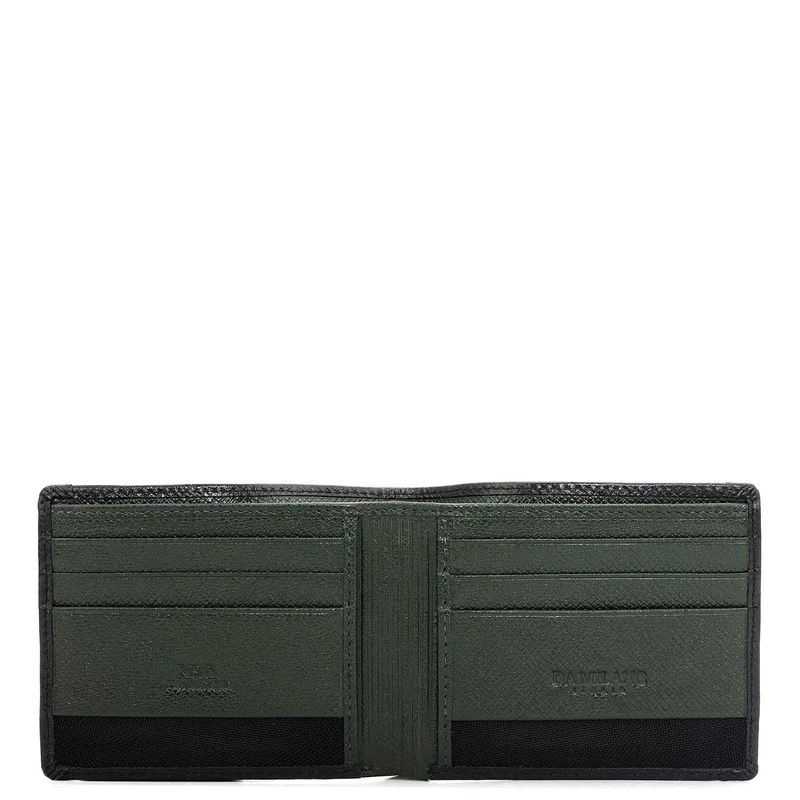 Da Milano  Petrol Green Bifold Leather Mens Wallet for Men | Best Price UAE