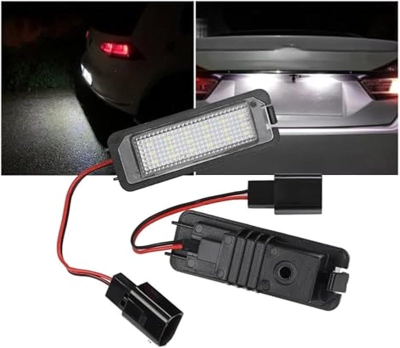 DEMULAX 2pcs 12V Waterproof License Plate Light - Image 4