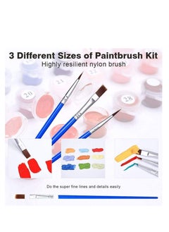 Excefore Creative Canvas Painting Set for All Ages - Unleash Your Inner Artist with DIY Paint by Number Kits - Express Yourself Through Number Painting - Number Painting for Adults - Frameless 16x20 inch  - Image 4
