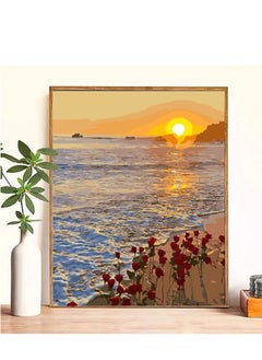 Excefore Creative Canvas Painting Set for All Ages - Unleash Your Inner Artist with DIY Paint by Number Kits - Express Yourself Through Number Painting - Number Painting for Adults - Frameless 16x20 inch  - Image 5
