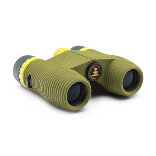 Nocs Provisions Standard Issue 10x25 Waterproof Binoculars, 10X Magnification, Bak4 Prism, Wide View Multi-Coated Lenses for Bird Watching, Hiking & Backpacking - Olive Green - Image 1