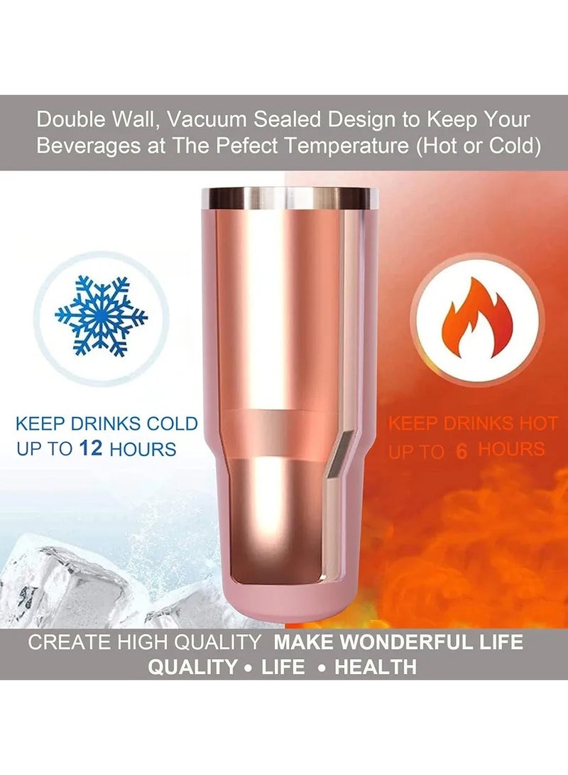 ستانلي كوب  ستانلي كوينشر H2.0 فلوستيت الاصلي  مختوم ، معزول بتفريغ الهواء فولاذ مقاوم للصدأ مع غطاء وشفاطة للمياه أو الشاي المثلج القهوة وعصير السموذي وما إلى ذلك 1.18 لتر - Image 5