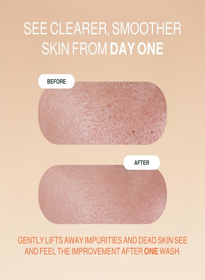 Botanic Tree مجموعة غسول الوجه المزدوج من بوتانيك تري - مجموعة منظف وجه لطيف من حمض الجليكوليك وغسول فيتامين سي للنساء والرجال - مجموعة مقشر طبيعي للبشرة الدهنية والجافة والحساسة - Image 4