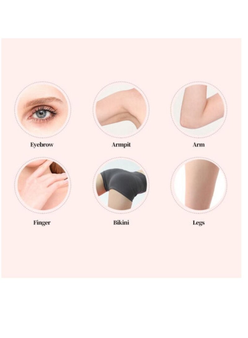 Yuwell Facial Hair Removal USB Rechargeable Painless Flawless Machine For Women Face, Chin, Cheek, Eyebrow Remover Upper Lip Hair Remover - Image 4
