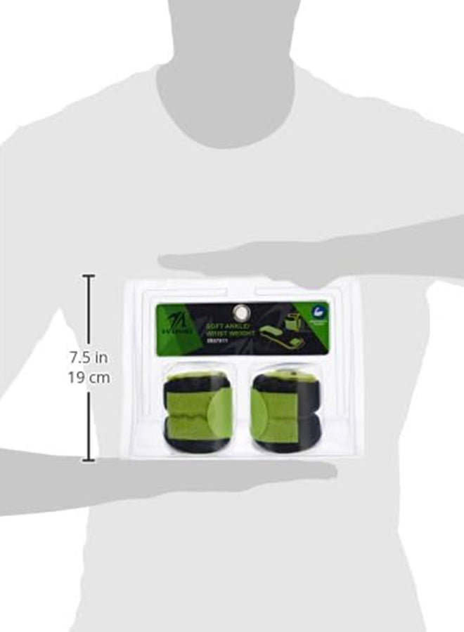TA Sport IR97811 Soft Ankle Weight 2-Pieces, 0.5 kg - Image 4