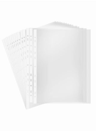 A4 Clear Page Protectors, 100 Pages Sheet Protector for 11 Ring Binders Plastic Sleeves Paper File Letter Sheet Clear Sheet Protector Transparent Document Pocket Folder Wallets Sleeves (Thicker 7C) - pzsku/ZB22F4325852C87A4C89EZ/45/_/1698454320/9926a55d-ab34-4d76-a68f-787ff6833883