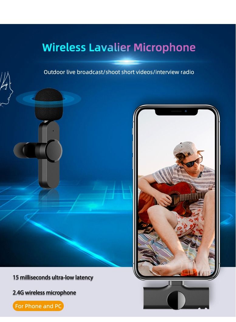GULFLINK Smart Wireless Lavalier Microphone  - Image 2
