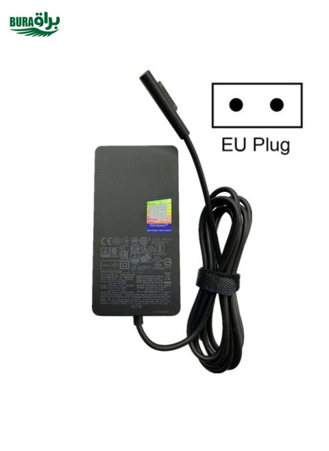 For Microsoft Surface Book 3 1932 127W 15V 8A  AC Adapter Charger, The plug specification:EU Plug