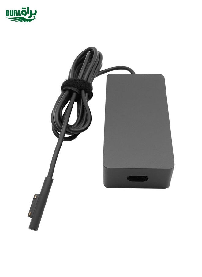 For Microsoft Surface Book 3 1932 127W 15V 8A  AC Adapter Charger, The plug specification:EU Plug