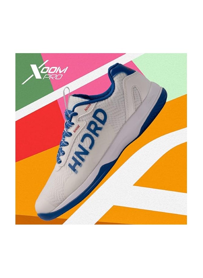 HUNDRED Xoom Pro Non-Marking Professional Badminton Shoes For Men | Mesh,TPU & Synthetic leather, Sole: Rubber & Phylon | Suitable for Indoor Badminton/Basketball  - Image 2