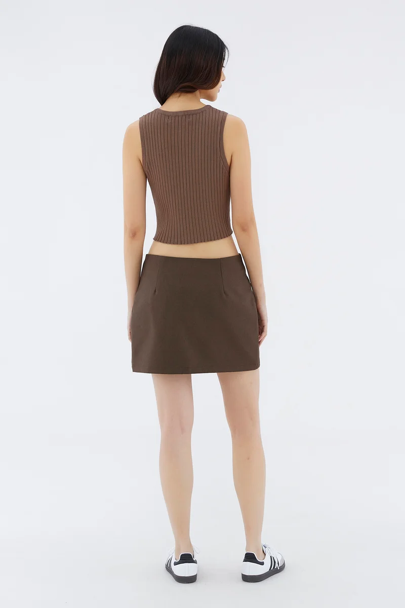 The Editor's Market Felane Low-Rise Mini Skirt