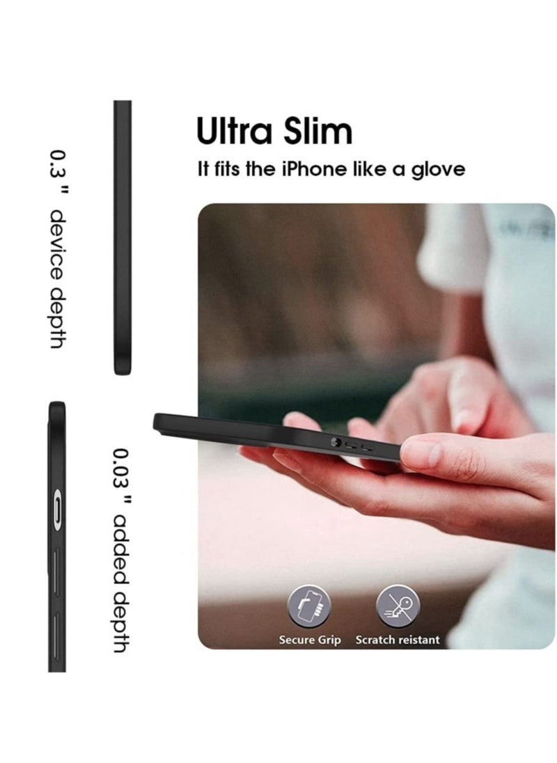 ELTRAZONE - iPhone 12 Pro Case Slim Fit Ultra-Thin [Guardian Series] Soft TPU Matte Finish Coating Phone Cases Lightweight - Image 1