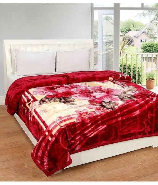 Bezzilish Home Bezzilish Home Luxurious Blanket Double Bed for Heavy Winter Mink Blanket Lightweight Specially for Diwali Gift Size 220 X 240 Cm Pack of 1 Multicolor 015 