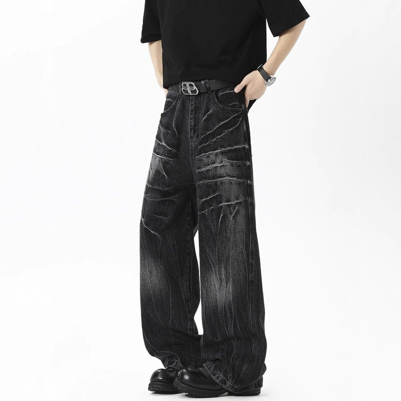 Unisex Casual Daily Denim Jeans - Image 2