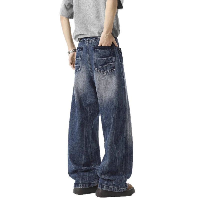Unisex Casual Daily Denim Jeans - Image 4