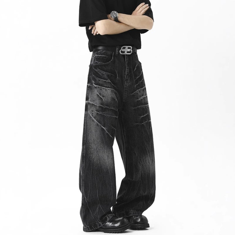 Unisex Casual Daily Denim Jeans - Image 1