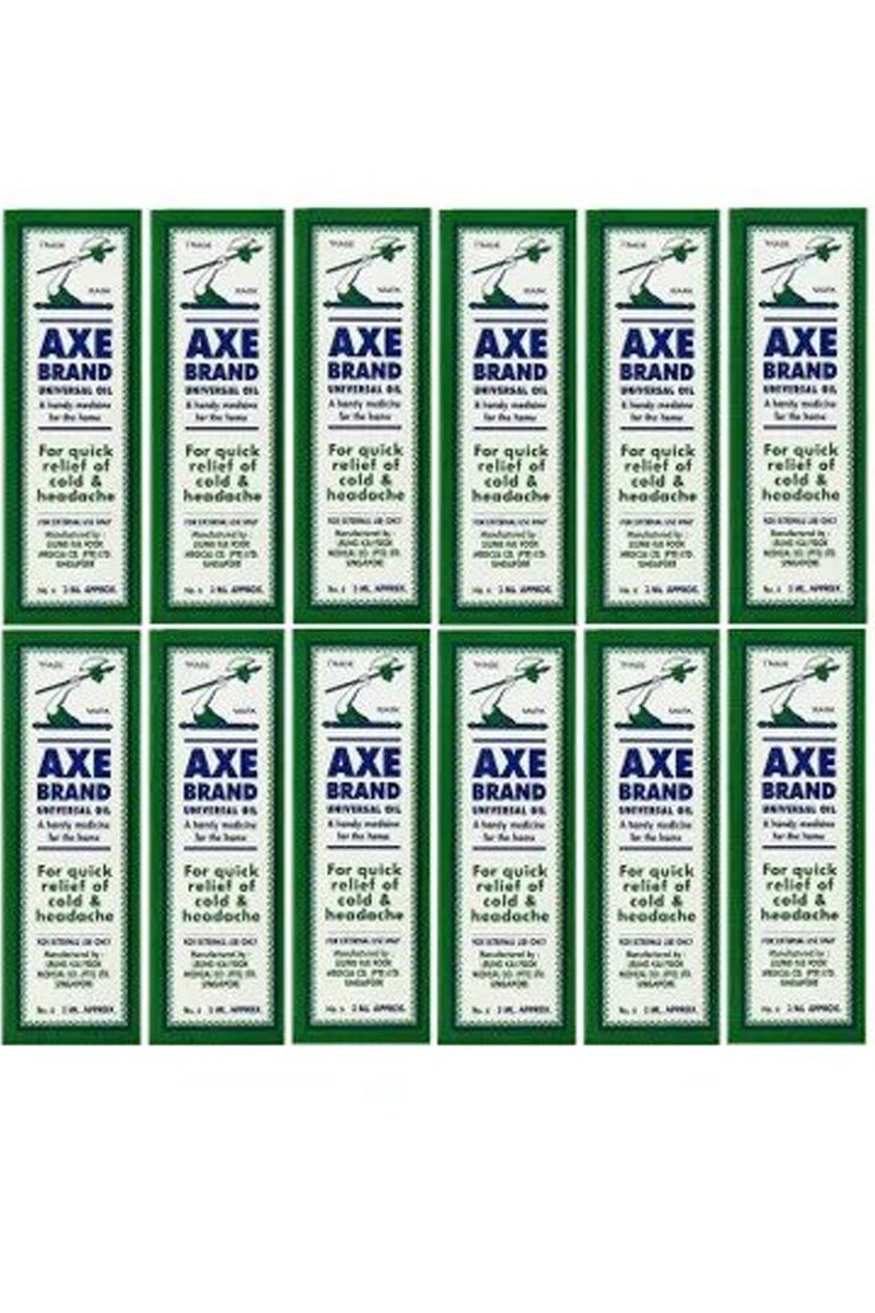 Axe Universal Oil For Quick Relief Of Cold And Headache 3ml (Pack of 12) - Image 1