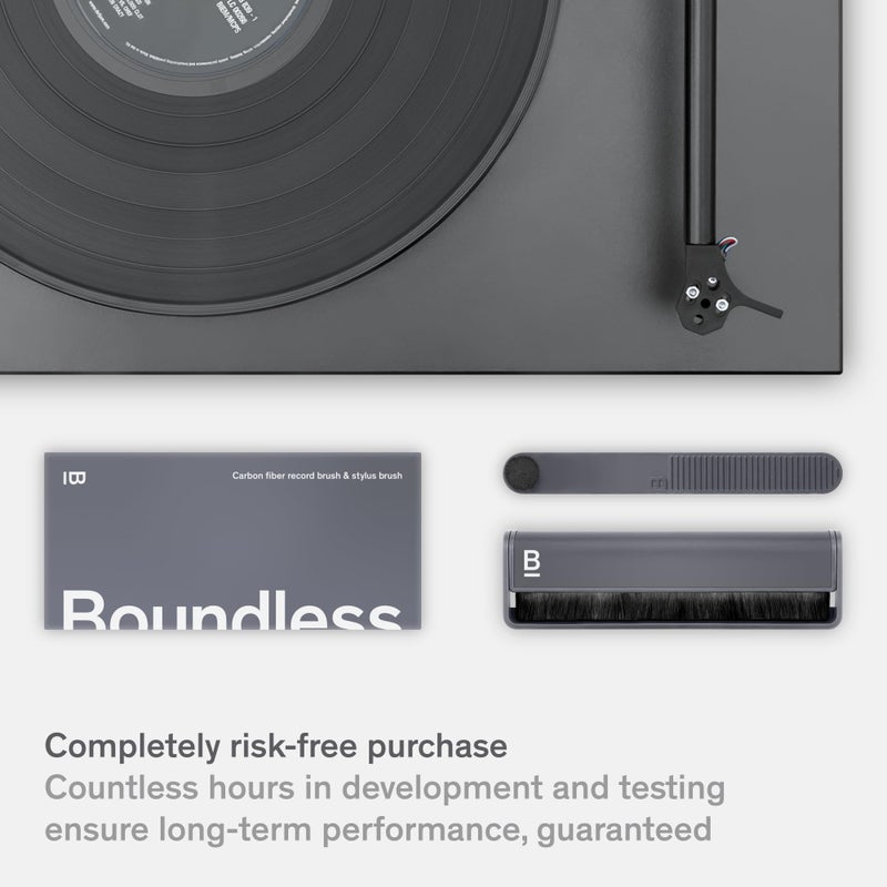 Boundless Audio Record Cleaner Kit - 2-Piece Vinyl Cleaning Kit Includes Record Brush & Stylus Cleaner - Carbon Fiber Anti-Static Vinyl & Stylus Brushes - Image 5