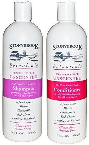 Stonybrook Botanicals Fragrance Free Unscented Shampoo and Conditioner Set - Image 5