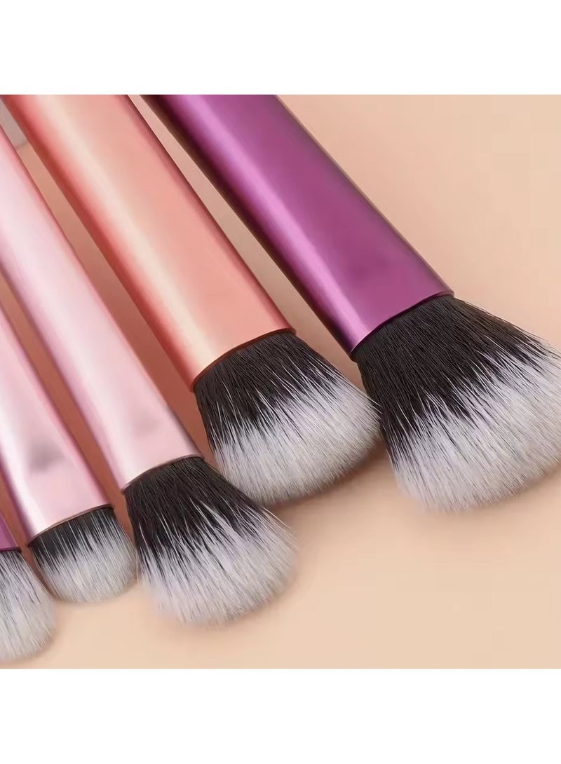 Goolsky Professional Mini Makeup Brush Set Powder Eyeshadow Foundation Blush Concealer Beauty Tools Supplies 10pcs - Image 3