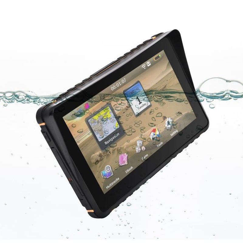 نافيجيشن GPS مقاوم للماء 2 في 1 للدراجات النارية/السيارات، نافيجيشن GPS للسيارات، نظام نافيجيشن ساتللايت للدراجات النارية مع مجموعة التركيب، تذكير بالاتجاهات الصوتية عند الانعطاف، مسار GPS للشاحنات، خريطة أستراليا - Image 5