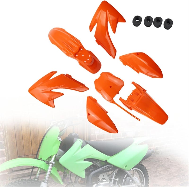 Wivplex CRF70 Plastic Fairing Body Kit for Dirt Bikes - Image 1