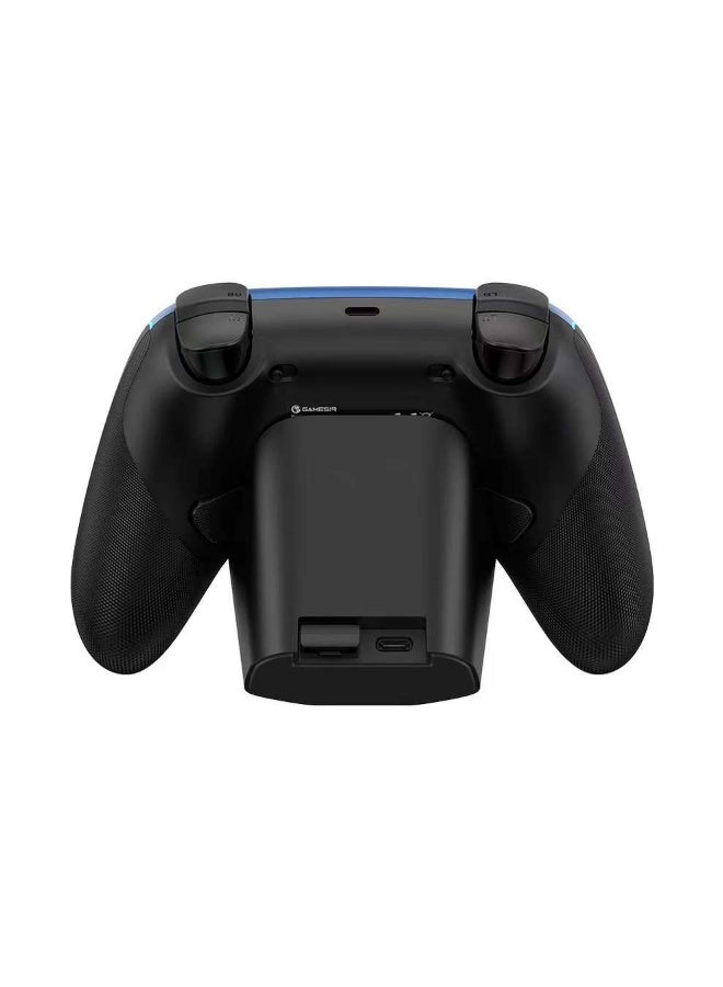 general Classic Gamepad Super Nova Wireless Multiplatform Game Controller with Charging Dock compatible with PC, Steam, Switch, iOS, Android / Hall Stick / Hall Effect Triggers / RGB Lighting / Vibertion / Programmable / 1000Hz Polling Rate / 6 Axis Gyro / One-Press Wake Up / Cushioned Membrane ABXY Buttons / Rubberized Laser-Engraved Textured Grips / 1000mAh Battery - Image 2