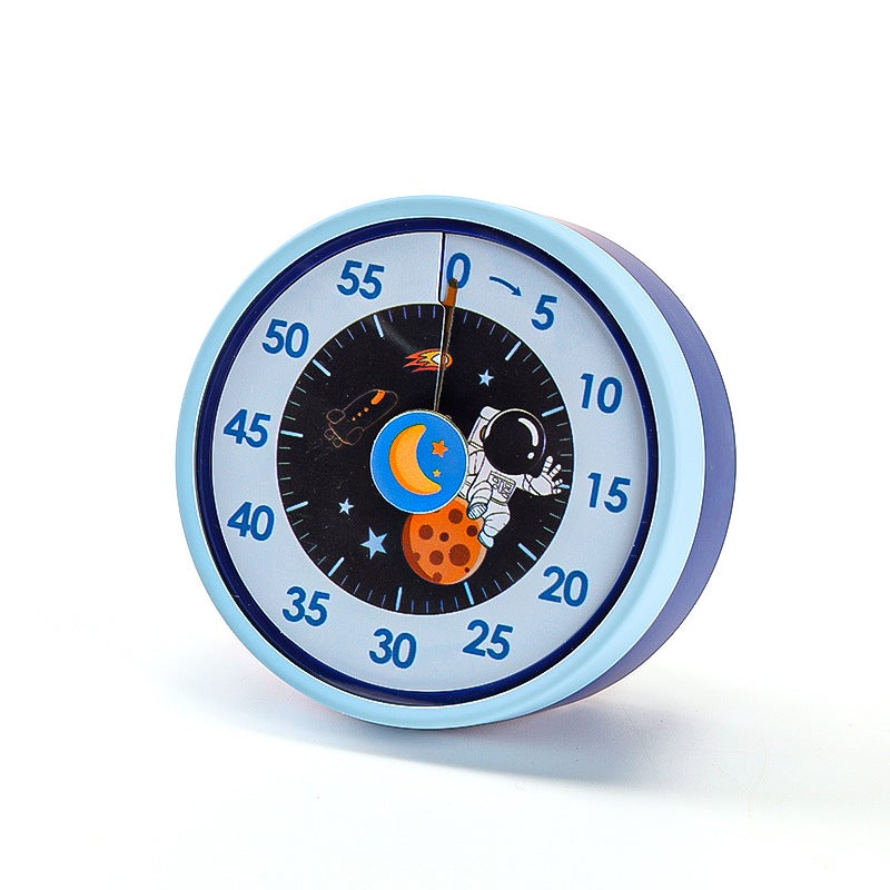 Stainless Steel Timer Kitchen Magnetic Mechanical Timer Student Time Manager Rotating Countdown Alarm Clock - Image 4