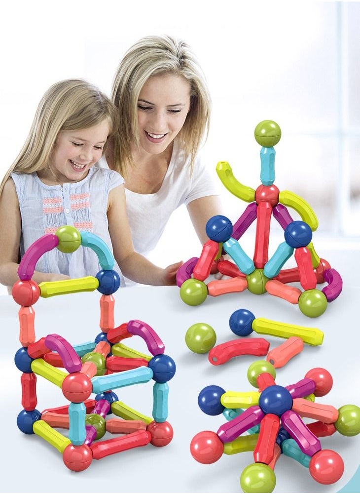 AnneFish - 44 Pieces Building Block Toys For Early Childhood Education And Intellectual Development With Storage Box - Image 1