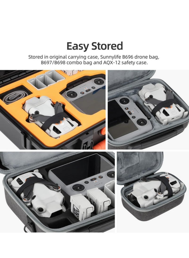 1 قطعة غطاء عدسة لـ Mini 4 Pro، غطاء حماية من الوهج، حاجب عدسة، غطاء حماية للجيمبل، حاجب شمس لـ DJI Mini 4 Pro ملحقات. - Image 3
