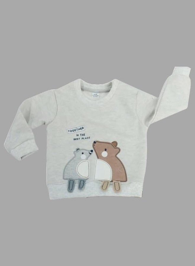 دولار طقم تيشيرت وبنطال للأطفال الرضع من دولار جونيور (KWRN10026_6-9M) متعدد الألوان - Image 2